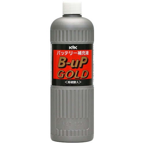 トラスコ中山 KYK バッテリー補充液 B-UP GOLD300（ご注文単位1個）【直送品】