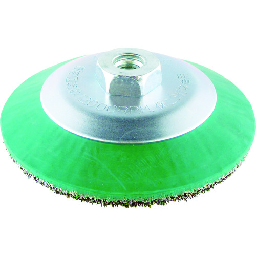 トラスコ中山 HiKOKI ベベルワイヤブラシ ねじ式 95mm（ご注文単位1個）【直送品】