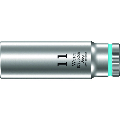 トラスコ中山 Wera 8790 HMA ディープソケット 11.0（ご注文単位1個）【直送品】