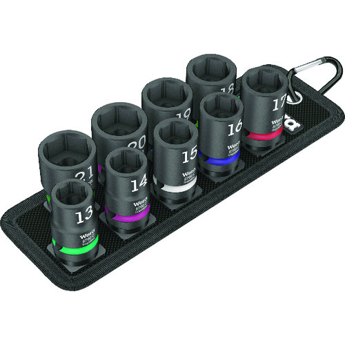 トラスコ中山 Wera Belt C 1インパクターソケットベルトセット(ご注文単位1セット)【直送品】