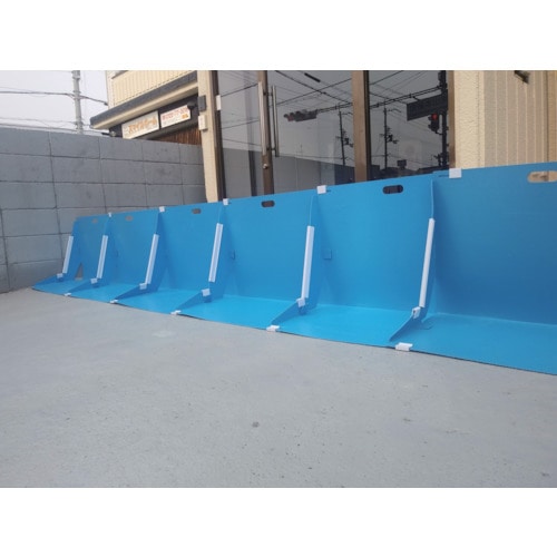 トラスコ中山 ワニ印 水害防止パネル 備えあれ板 3枚入り(ご注文単位1ケース)【直送品】