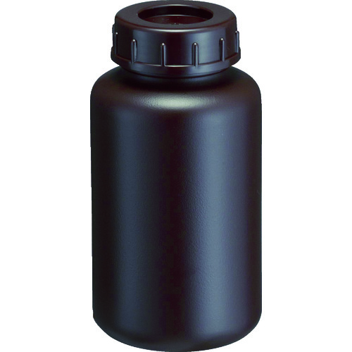 トラスコ中山 瑞穂 広口茶色瓶500ml(ご注文単位1個)【直送品】