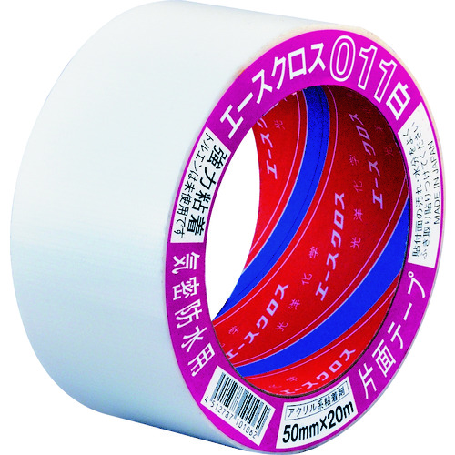 トラスコ中山 光洋化学 エースクロス011白(ご注文単位1巻)【直送品】