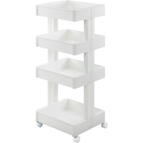 トラスコ中山 ライフナビ スマートワゴンFit W350-4段 W F2591(ご注文単位1台)【直送品】