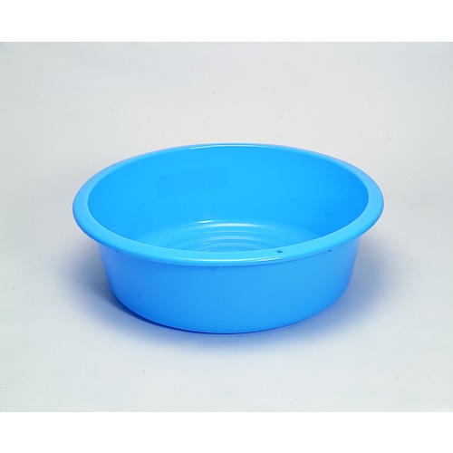 トラスコ中山 SANKO pla 501713 たらい タフタライ 57型 (38リットル) B ブルー パイ630×パイ630×200 (ご注文単位1個)【直送品】
