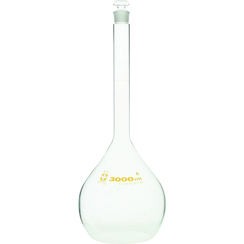 トラスコ中山 SIBATA メスフラスコ スーパーグレード 3L（ご注文単位1本）【直送品】