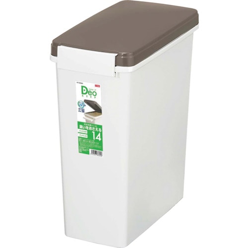 トラスコ中山 TONBO 消臭ペールパッキン付14型（ご注文単位1個）【直送品】