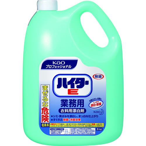 トラスコ中山 Kao 業務用ハイターE 5kg(ご注文単位1本)【直送品】