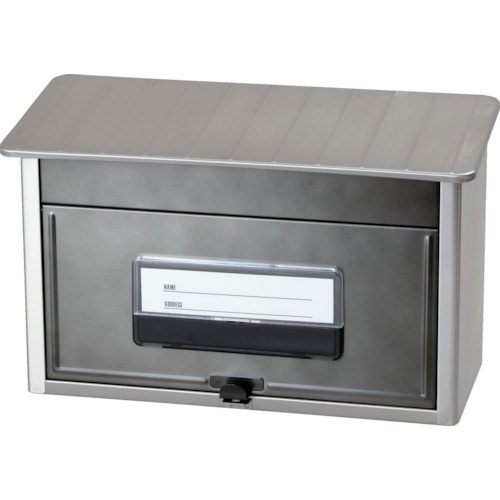 トラスコ中山 K.G.Y 郵政型ポスト SGY-201SGY シャイニーグレー(ご注文単位1台)【直送品】