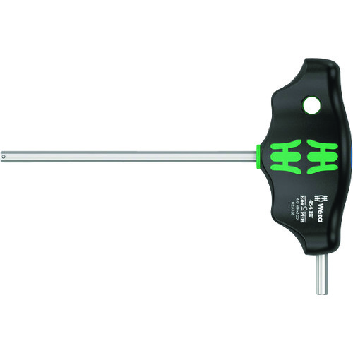 トラスコ中山 Wera 454 T型ハンドルヘックスドライバー HF 4 x 100 mm(ご注文単位1本)【直送品】