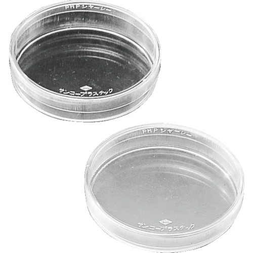 トラスコ中山 サンプラ TPXシャーレ 90mm×17mm 10個入(ご注文単位1パック)【直送品】