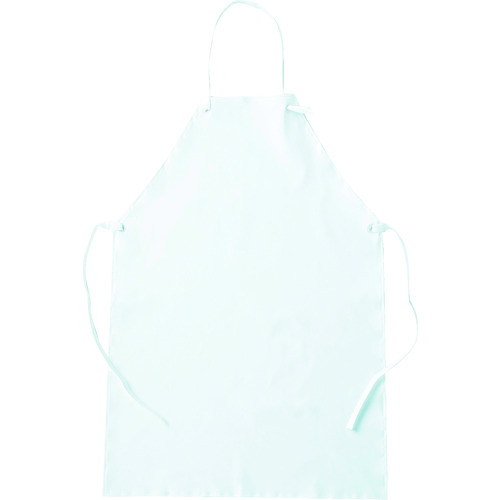 トラスコ中山 トワロン エプロン 耐油ウレタンエプロン ホワイト（ご注文単位1枚）【直送品】