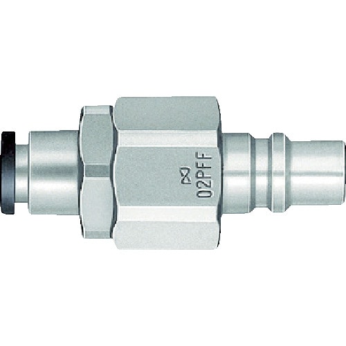 トラスコ中山 日東 スーパーカプラ チューブフィッター付適合チューブ外径(mm)6(51351)（ご注文単位1個）【直送品】