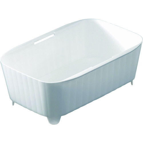 >トラスコ中山 TONBO 樹脂ボール シンクシンクウオッシュタブ34型 ホワイト(ご注文単位1個)【直送品】