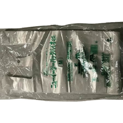 トラスコ中山 福助 ニューイージーバッグバイオ25 M 半透明（ご注文単位1袋）【直送品】