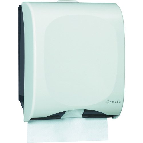 トラスコ中山 クレシア ペーパータオルケース ハンドタオルディスペンサー スリム400 中判用（ご注文単位1個）【直送品】
