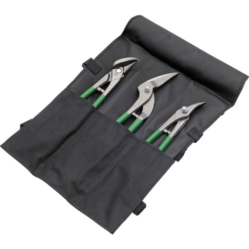 トラスコ中山 フロイント 板金ハサミ 3本セット(ご注文単位1セット)【直送品】