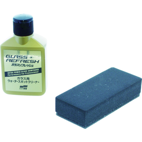 トラスコ中山 ソフト99 ガラスリフレッシュ(ご注文単位1個)【直送品】