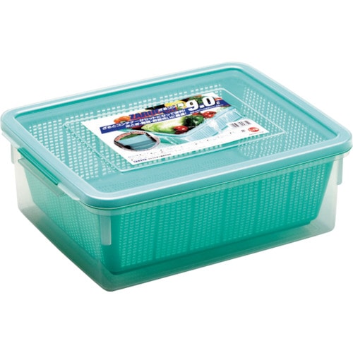 トラスコ中山 タケヤ化学 ざるコン角9L 371×290×133(ご注文単位1個)【直送品】