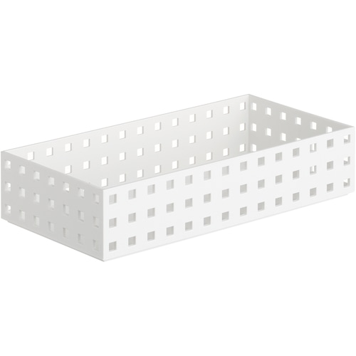 トラスコ中山 吉川国工業所 収納ケース “ブリックス” 9003 280ミドルM W(ご注文単位1個)【直送品】