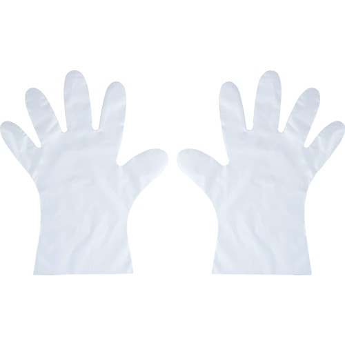 トラスコ中山 竹虎 使い捨て手袋 ピレンワイプフィット S 100枚入（ご注文単位1箱）【直送品】