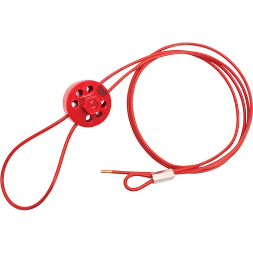 トラスコ中山 イファム ロックアウト用ケーブルロック 6穴 1.5m(ご注文単位1個)【直送品】