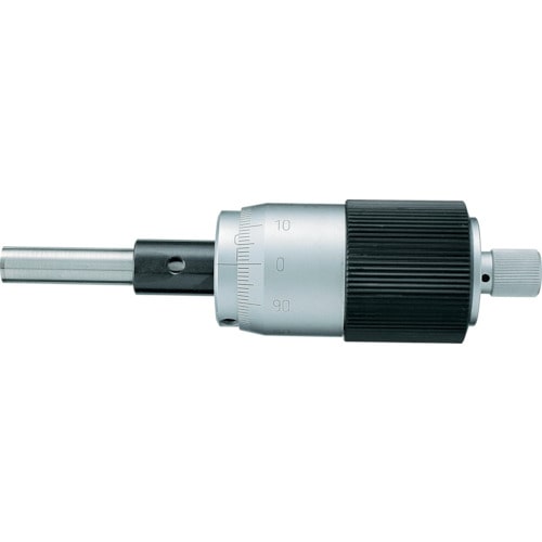 トラスコ中山 SK マイクロメータヘッド 測定範囲0~25mm ストレート 377-4601(ご注文単位1台)【直送品】