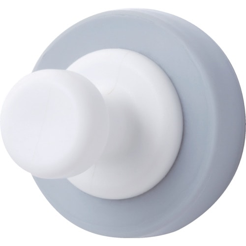 トラスコ中山 マグエバー シリコンマグネット iフック ホワイト 強力マグネットフック ネオジム磁石(ご注文単位1個)【直送品】