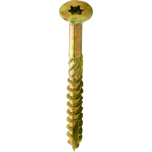 トラスコ中山 ダイドーハント VP ウッドロングビス 半ネジ サラ頭 8x90 クロメート 20本(ご注文単位1袋)【直送品】