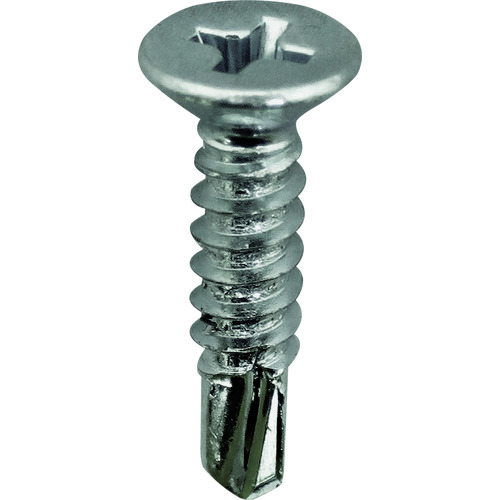 トラスコ中山 ダイドーハント YAIBA JISドリルねじ 皿頭 ファインパシべート 4.2x25(ご注文単位1袋)【直送品】