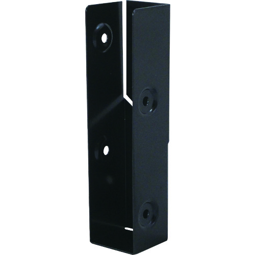 トラスコ中山 ダイドーハント 1×4サポート 受けタイプ 縦 14U4-BK(ご注文単位1個)【直送品】