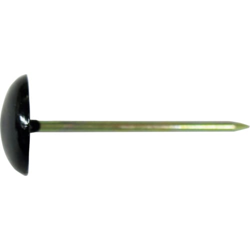 トラスコ中山 ダイドーハント HP 上敷鋲 ブラック 16本入(ご注文単位1パック)【直送品】