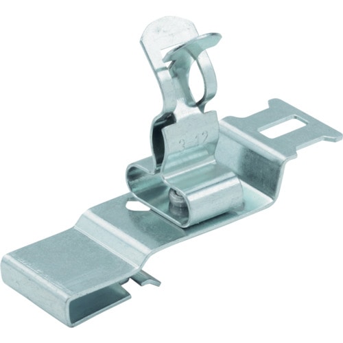 トラスコ中山 HEBOTEC EMC対策 シールドクランプ ストレインリリーフ シールド径7-18mm ブスバー10X3mm取付用 10個入り(ご注文単位1袋)【直送品】