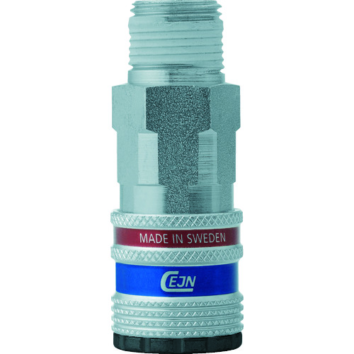 トラスコ中山 セイン シリーズ300 eSafe カップリング オネジ R1/4(ご注文単位1個)【直送品】