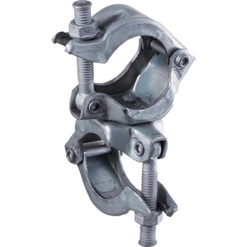 トラスコ中山 KS KSパイプクランプ自在型Φ48.6~Φ42.7兼用高耐食性仕様(ご注文単位1個)【直送品】