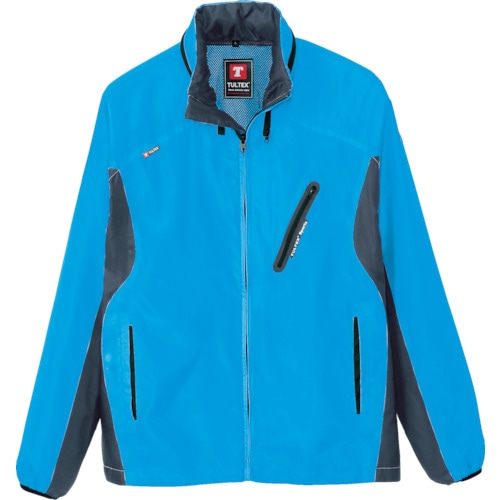 トラスコ中山 アイトス フードインジャケット ターコイズ 3L(ご注文単位1着)【直送品】