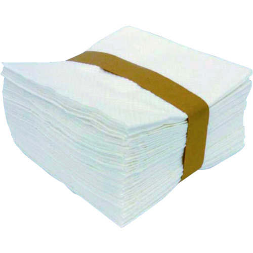 トラスコ中山 ノア 紙・不織布ウエス ノア 2PLY白 質量8g(ご注文単位1ケース)【直送品】