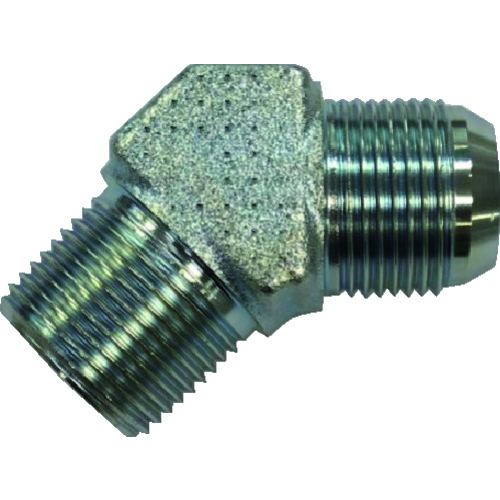 トラスコ中山 横浜ゴム オス45度エルボ 1035-06(3/8)(ご注文単位1個)【直送品】