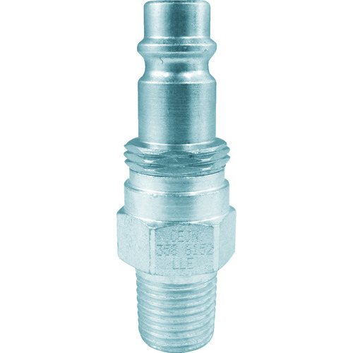 トラスコ中山 セイン スナップ・チェック/358 ワンタッチ検圧ニップル バルブ付き R1/4 オネジ(ご注文単位1個)【直送品】