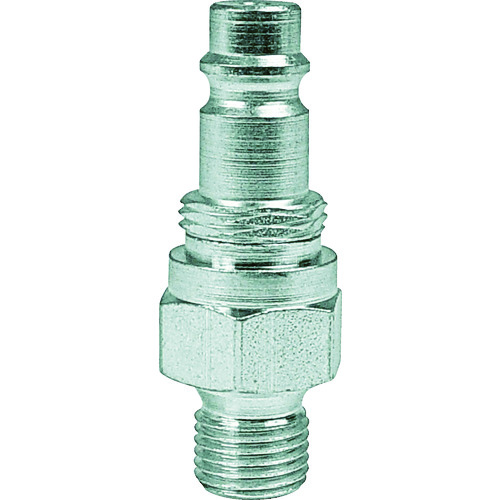 トラスコ中山 セイン スナップ・チェック/358 ワンタッチ検圧ニップル バルブ付き G1/8 オネジ(ご注文単位1個)【直送品】