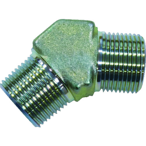 トラスコ中山 横浜ゴム オス45度エルボ 1036-04(1/4)(ご注文単位1個)【直送品】