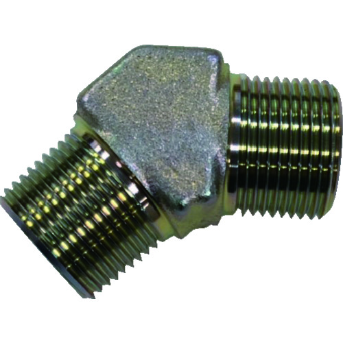 トラスコ中山 横浜ゴム オス45度エルボ 1036-06(3/8)(ご注文単位1個)【直送品】