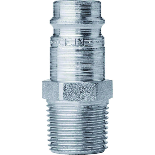 トラスコ中山 セイン シリーズ410 ニップル NPT3/8オネジ(ご注文単位1個)【直送品】