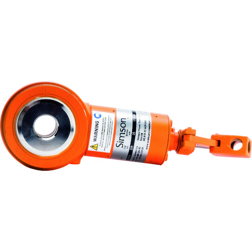 トラスコ中山 Simson コンパクトジャッキ ストローク50mm 最大能力10t 中空ピストン(ご注文単位1台)【直送品】