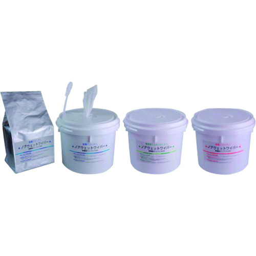 トラスコ中山 ノア ウェットワイパー高機能タイプS1000 詰替用 6袋入り（ご注文単位1箱）【直送品】