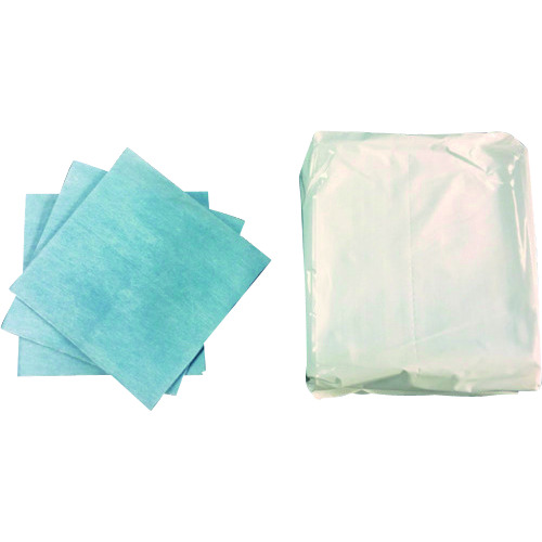 トラスコ中山 ノア 紙・不織布ウエス ノア ストロングワイプ ブルー 340×350mm(ご注文単位1ケース)【直送品】