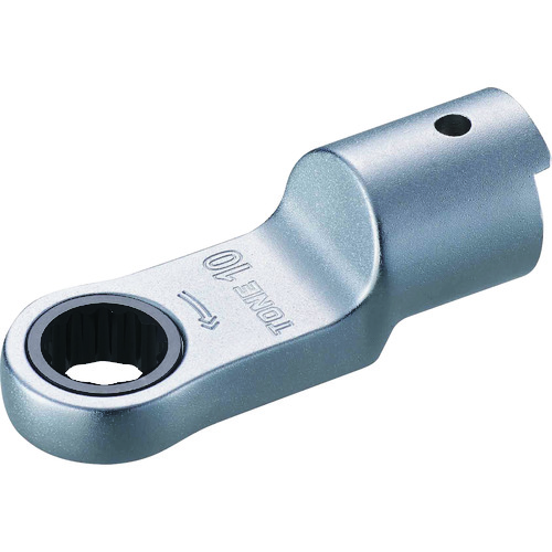 トラスコ中山 TONE トルクレンチ用交換ヘッド 差替式トルクレンチ用ラチェットめがねヘッド 全長56.5mm(ご注文単位1個)【直送品】