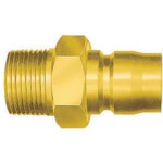 トラスコ中山 日東 TSPカプラ 真ちゅう製(めねじ取付用プラグ) 相手側Rc1 1/4(00580)(ご注文単位1個)【直送品】