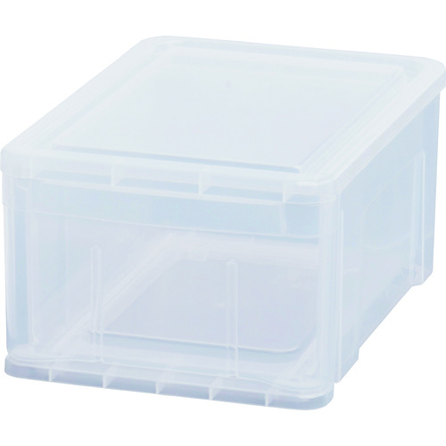 トラスコ中山 TENMA プレクシーケースS オールクリア 260×370×180(ご注文単位1個)【直送品】