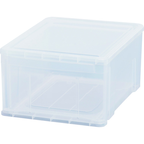 トラスコ中山 TENMA プレクシーケースM オールクリア 300×400×180(ご注文単位1個)【直送品】